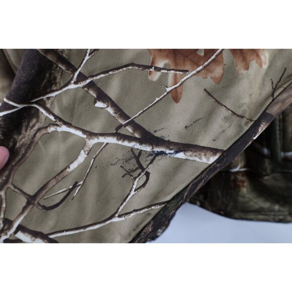 Vintage Scentlok Mens Size 2XL XXL Realtree Camouflage Hunting Full Zip Jacket - Picture 4 of 14